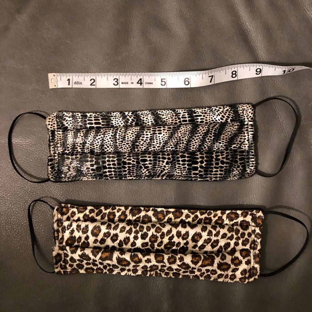 Facemask 3 ply, 2 for $12